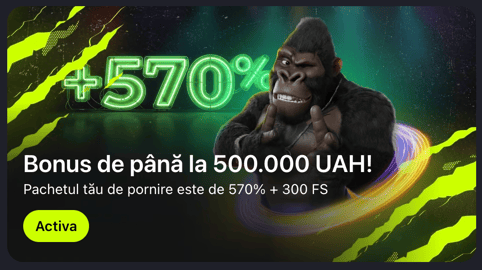 Bonusuri Gorilla Casino